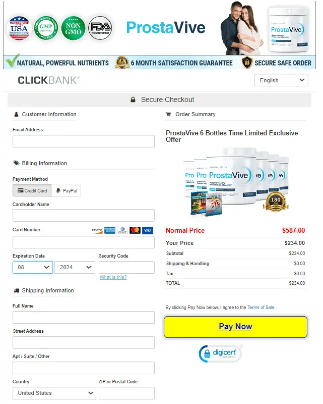 How to Buy ProstaVive